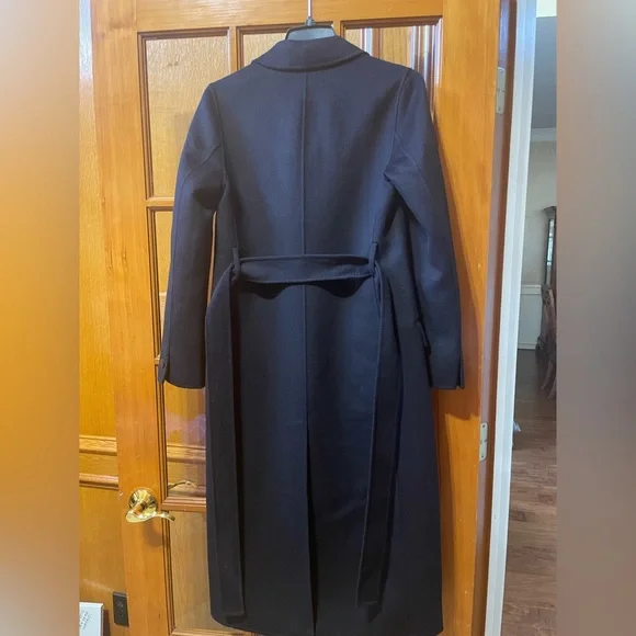Reiss Maeve Wool Blend Double Breasted Coat NWT US 0 - Picture 6 of 14